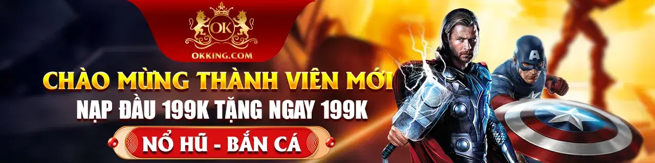 Okking16 khuyến mãi nạp đầu
